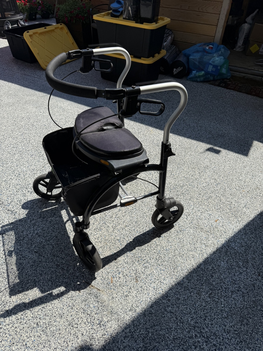 Rollator Walker with Seat & Basket - photo 2