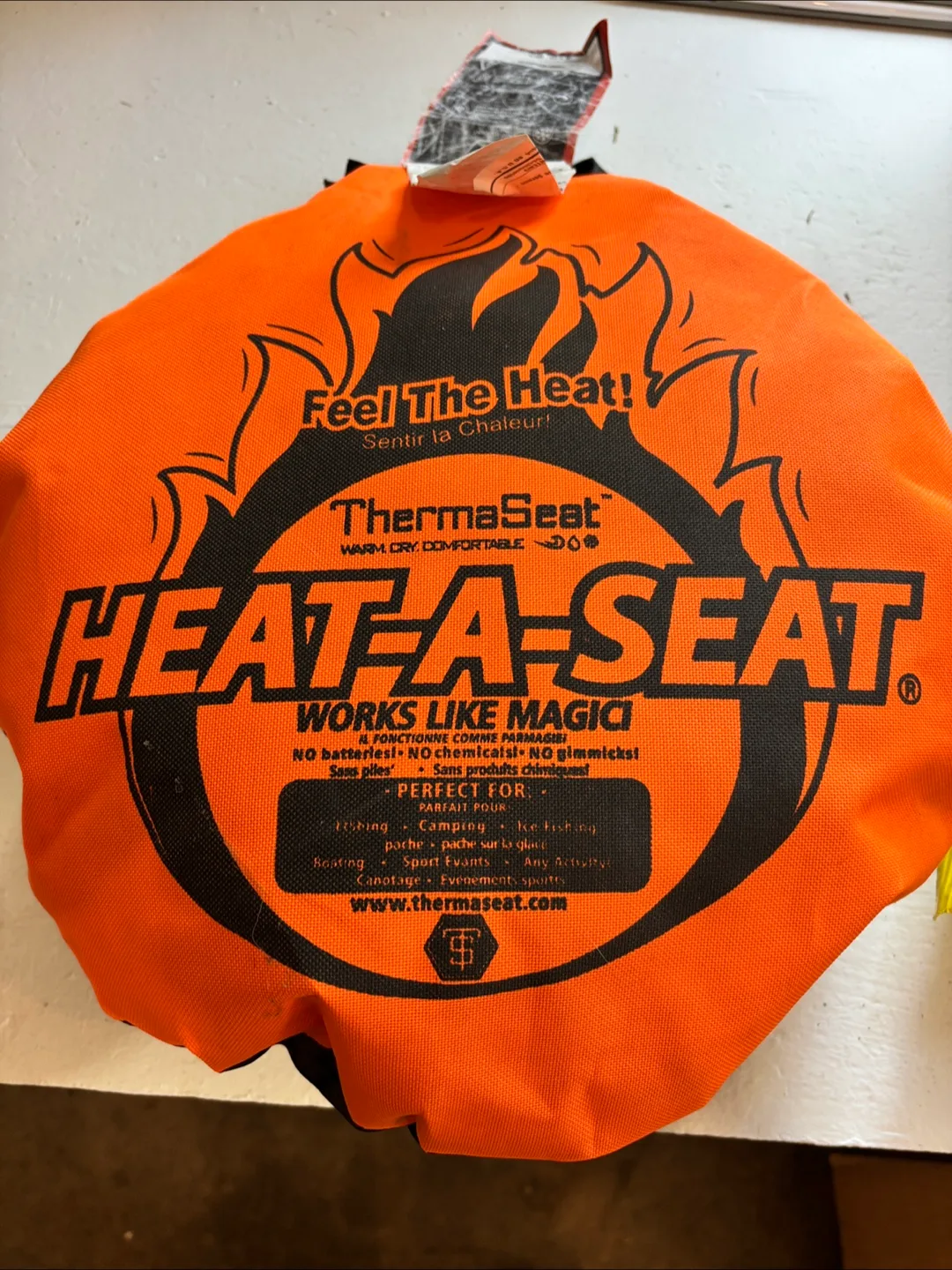 ThermaSeat Heat-A-Seat - Orange thumbnail