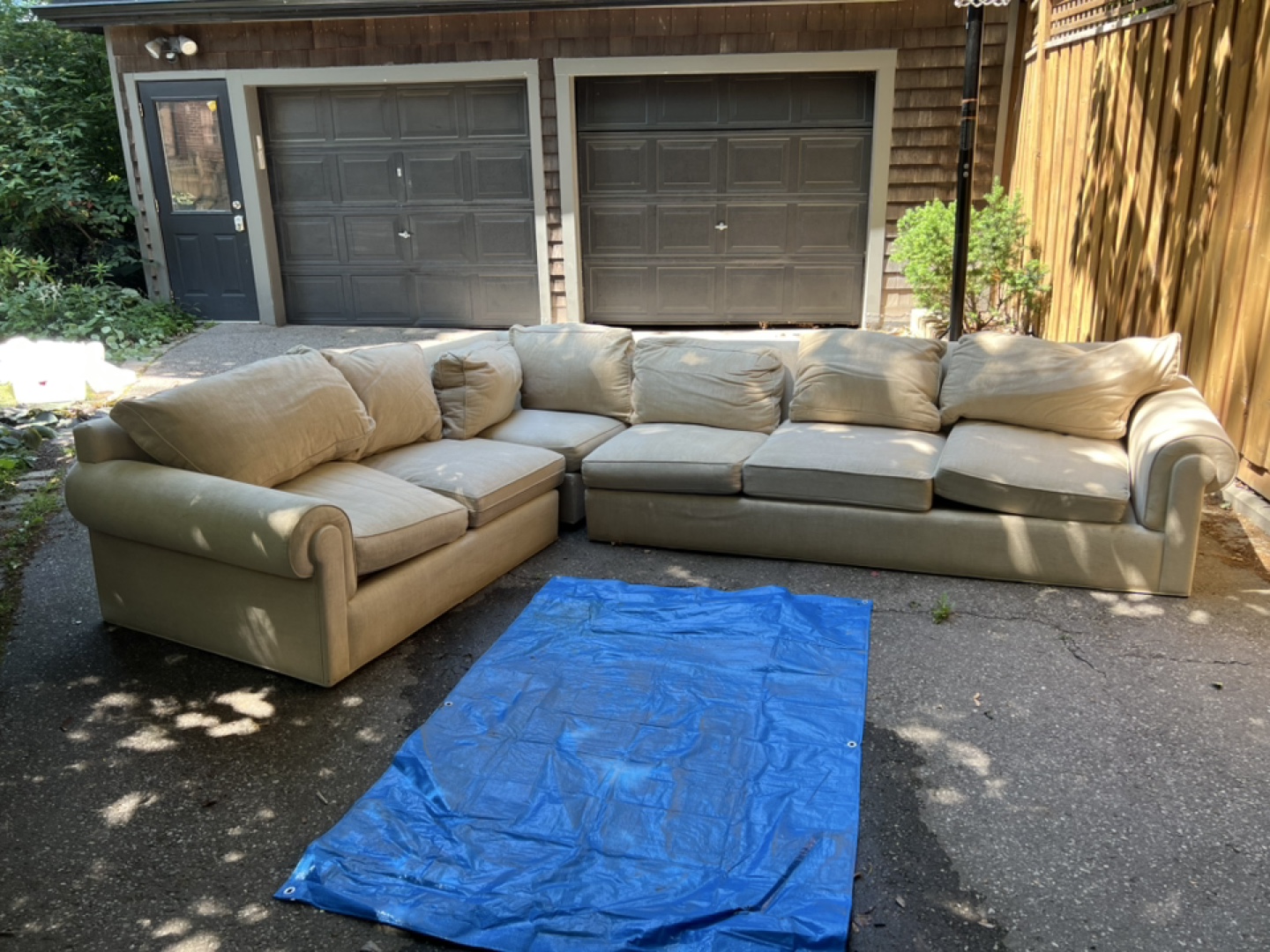 Beige Sectional Sofa