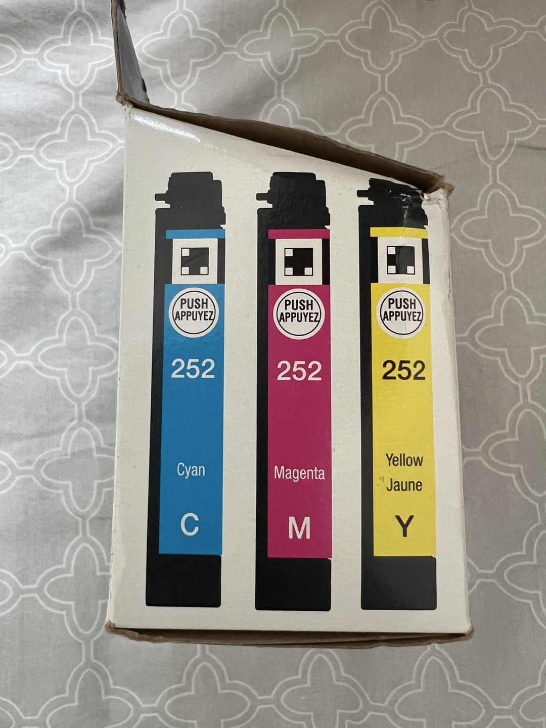 Epson 252 Ink Cartridges #freecycle - photo 3