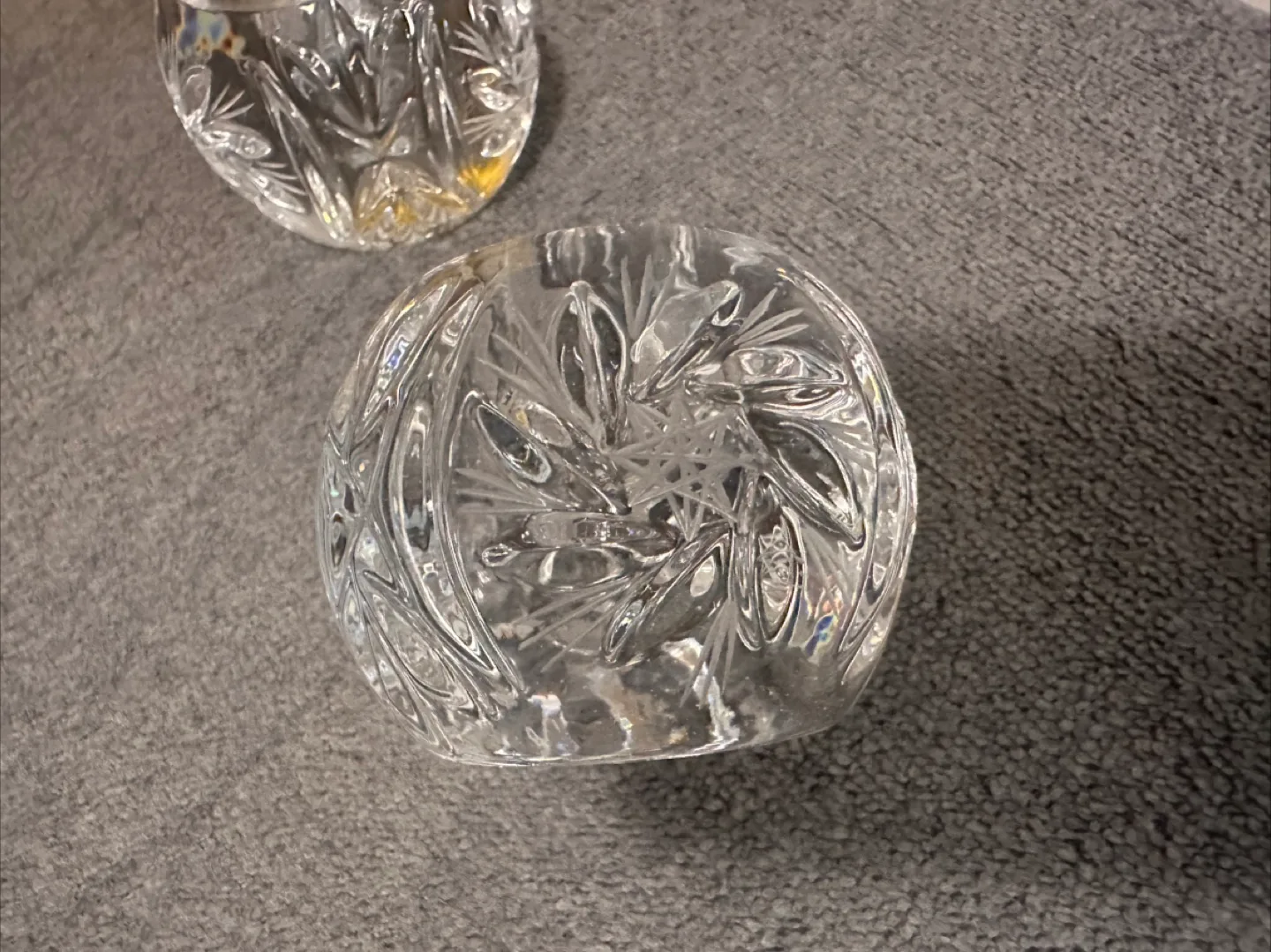 Crystal Tea Light Candle Holders (Pair) thumbnail