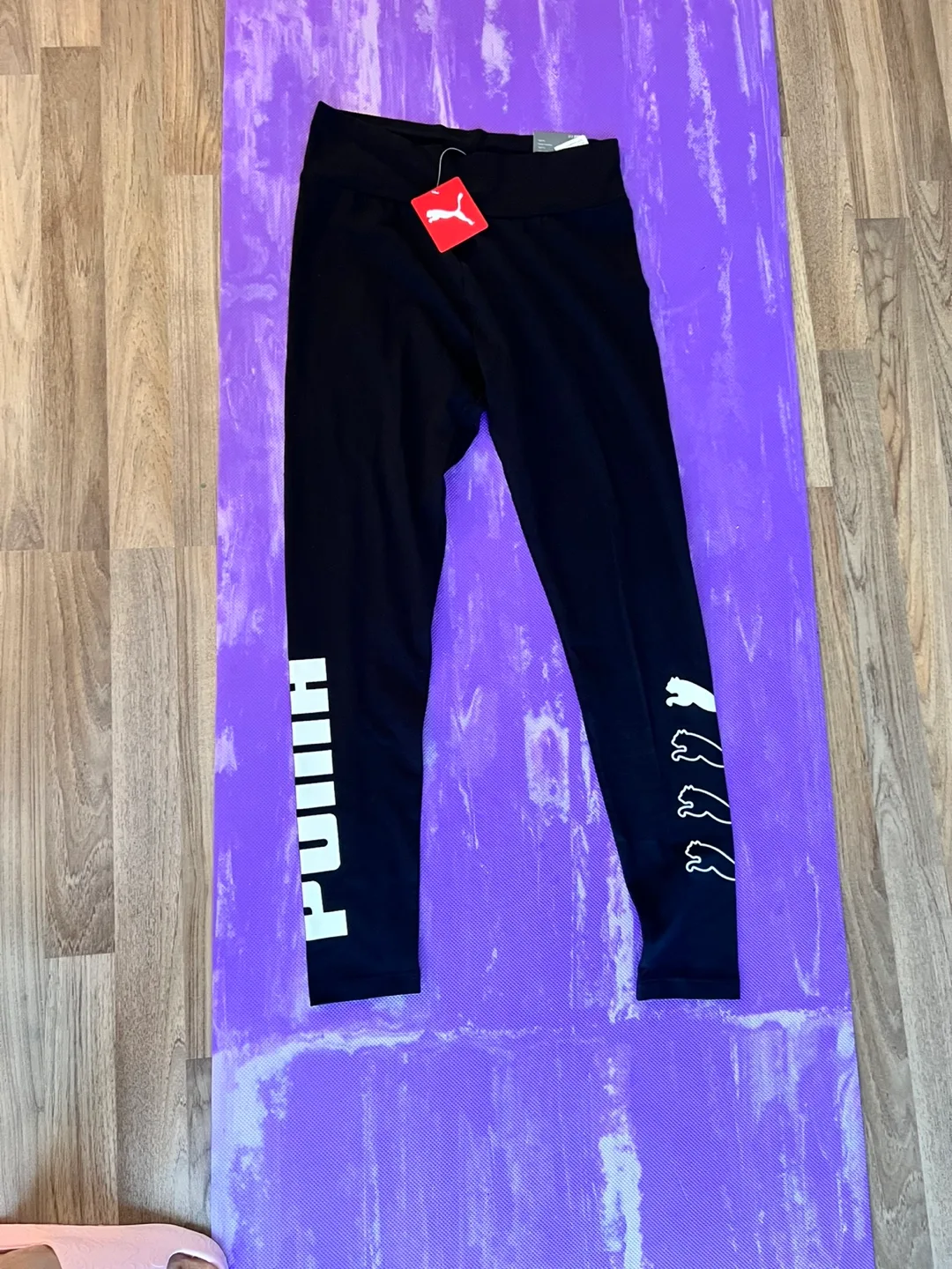 New Puma Rebel Leggings - Black, Size L image indicator(2)