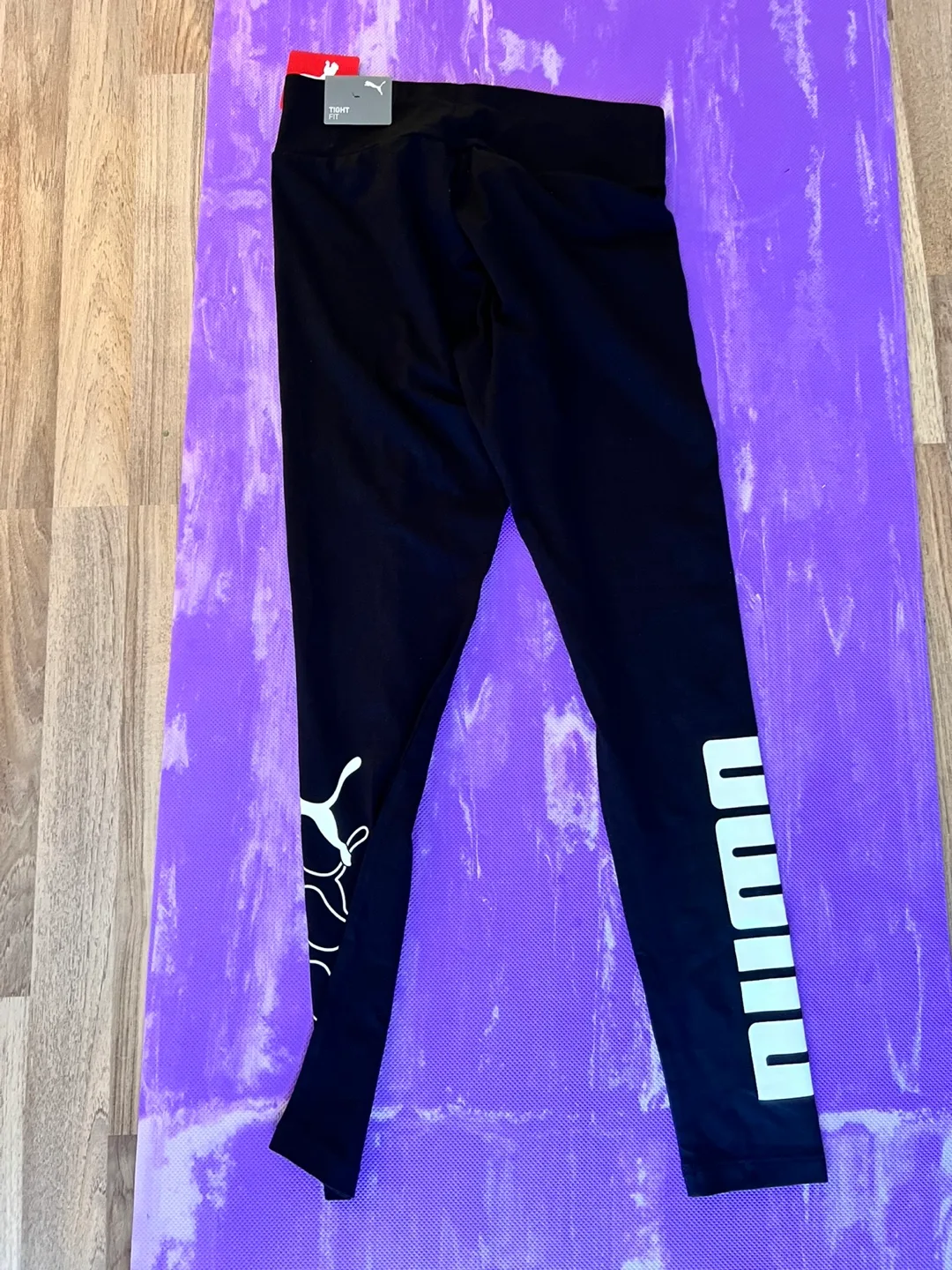 New Puma Rebel Leggings - Black, Size L thumbnail