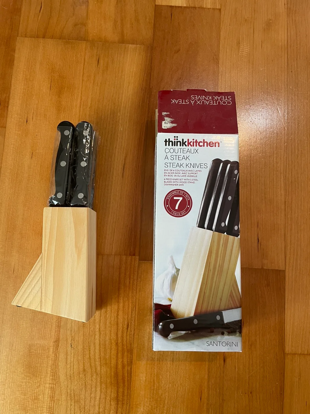 Steak knife set - never used thumbnail