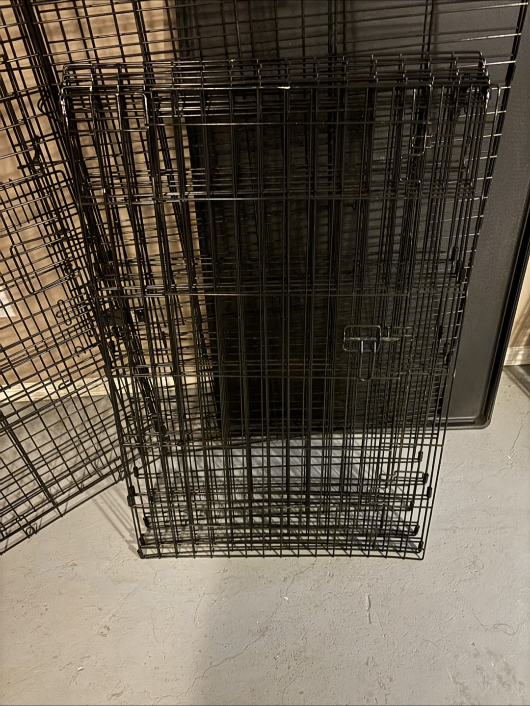 Black Metal Pet Playpen - photo 3