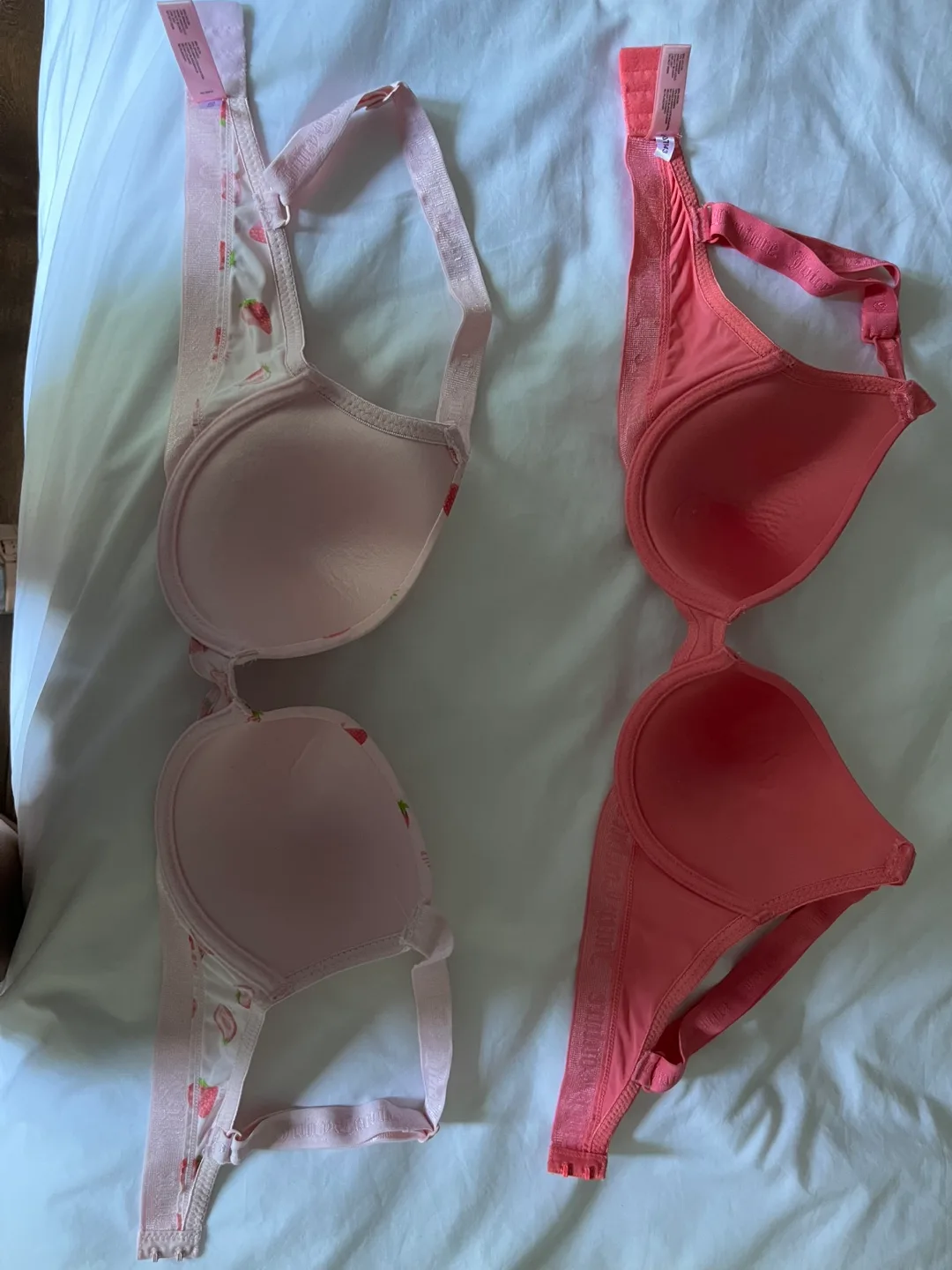 BRAND NEW Juicy Couture Push Up Bras - Strawberry & Pink image indicator(2)