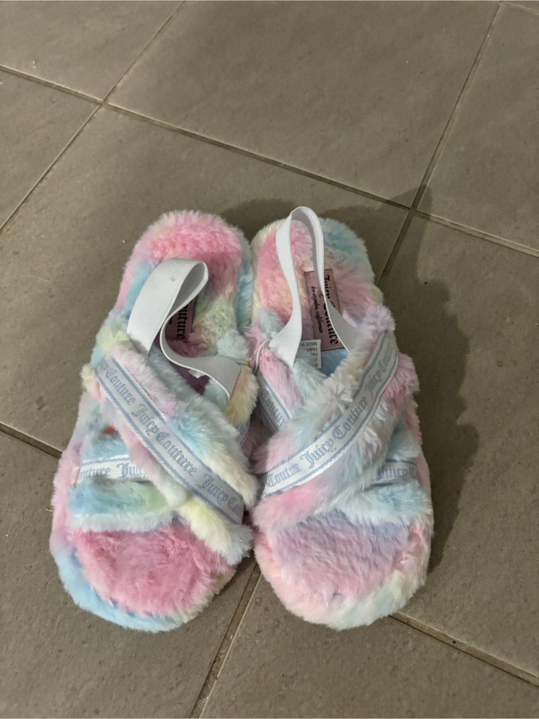 New Juicy Couture Slippers Size 9
