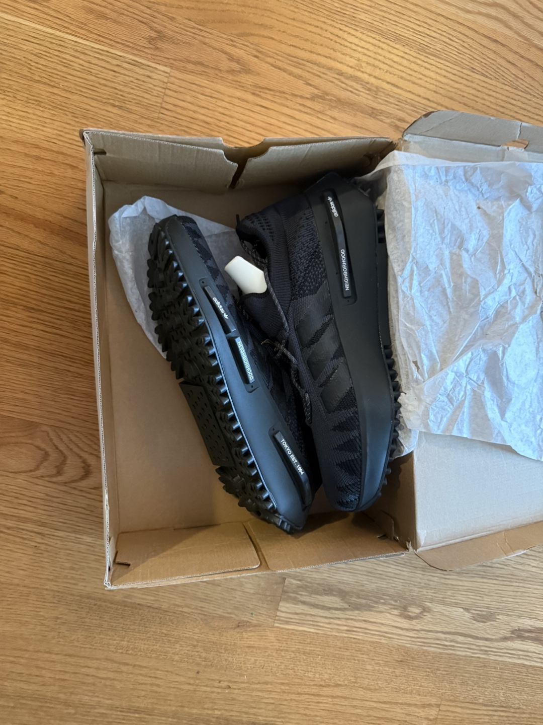 Adidas x Neighborhood NMD Stealth Black - photo 2