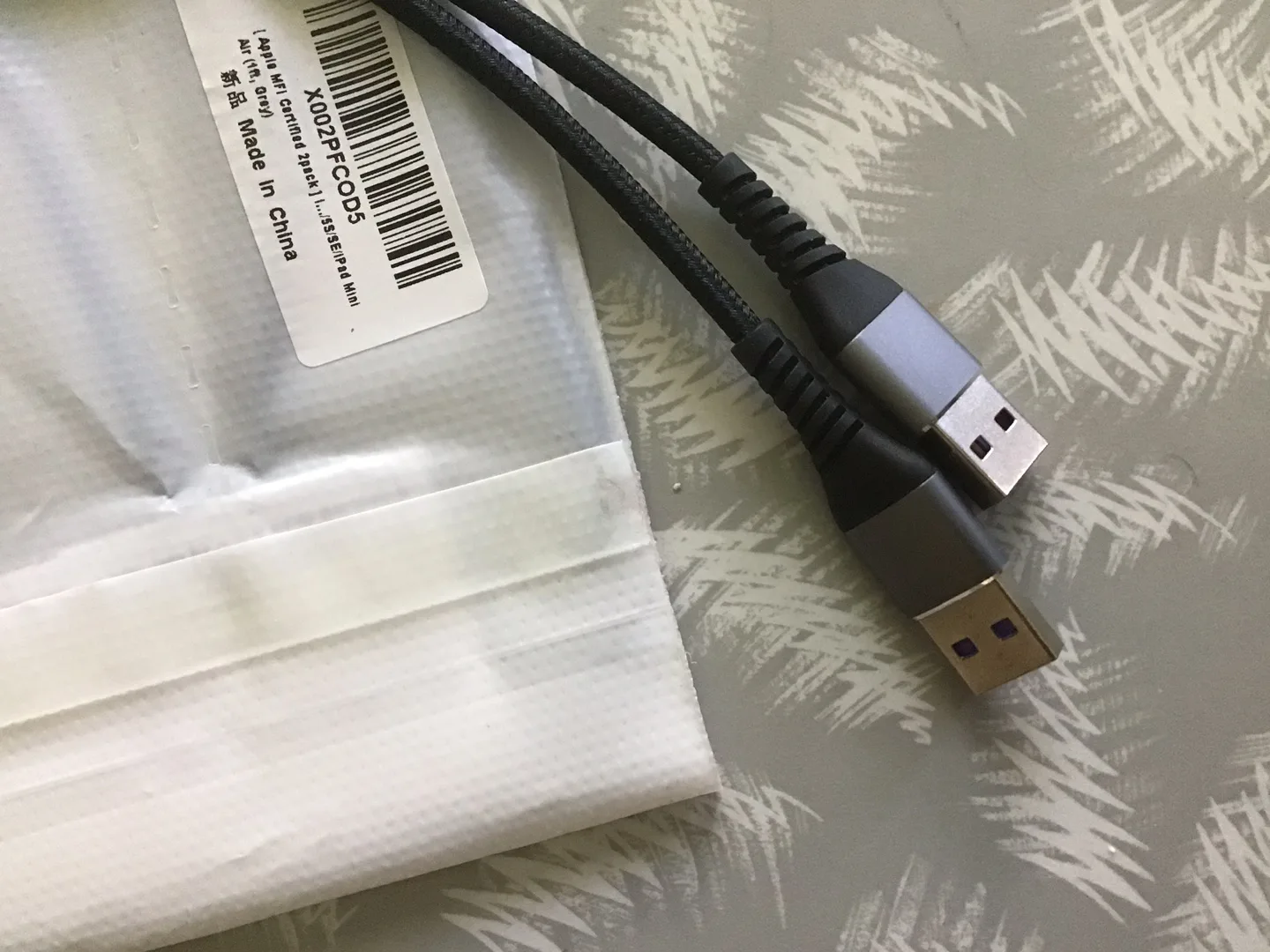 🤩 Apple MFi Certified 2-Pack Mini USB Cable image indicator(3)