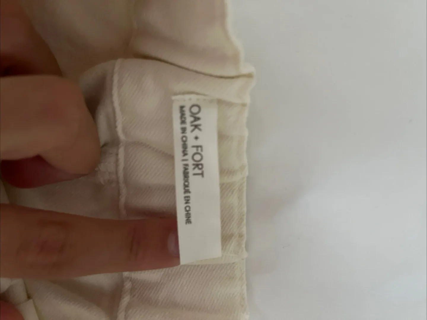 Oak + Fort Shorts - Beige Shorts thumbnail