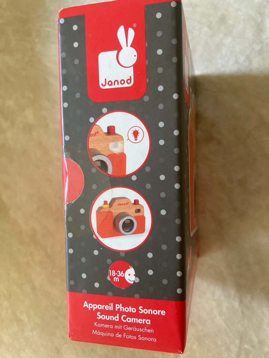 New! Janod Sound Camera - Ages 18-36 Months image indicator(2)