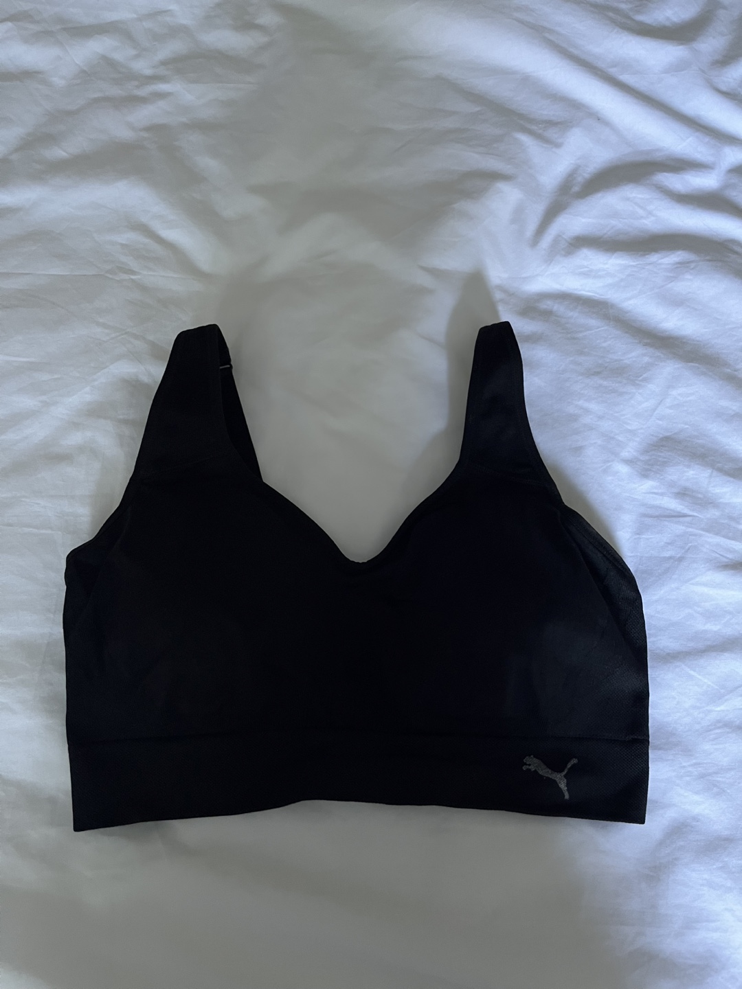 Puma Black Sports Bra