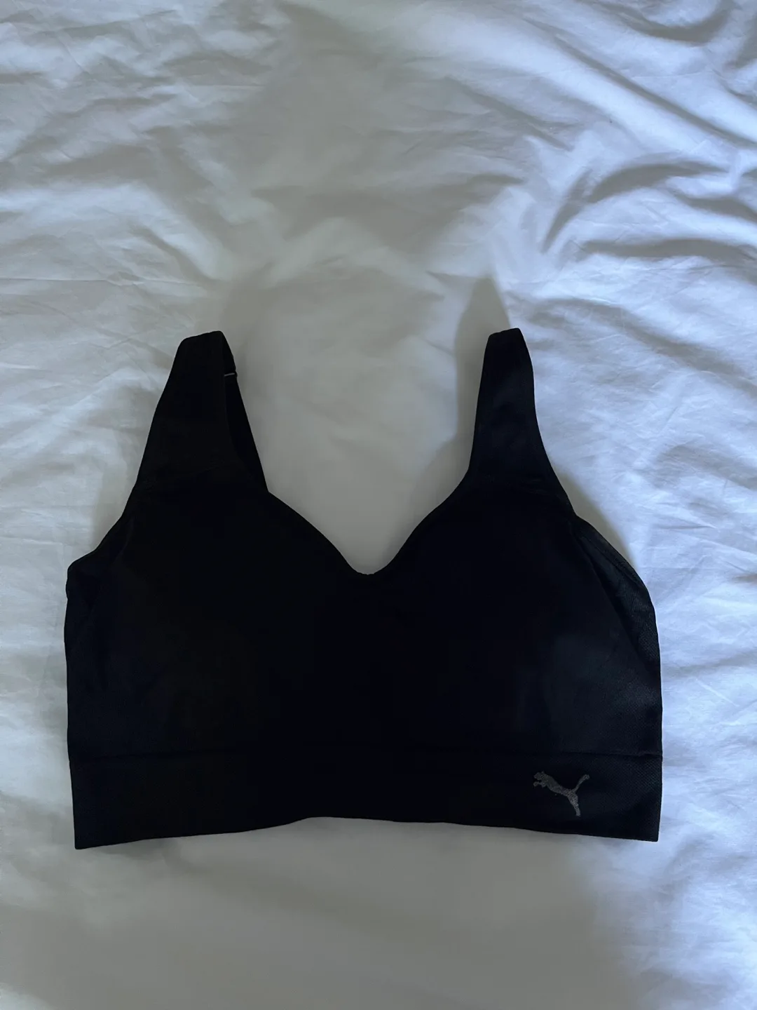 Puma Black Sports Bra thumbnail