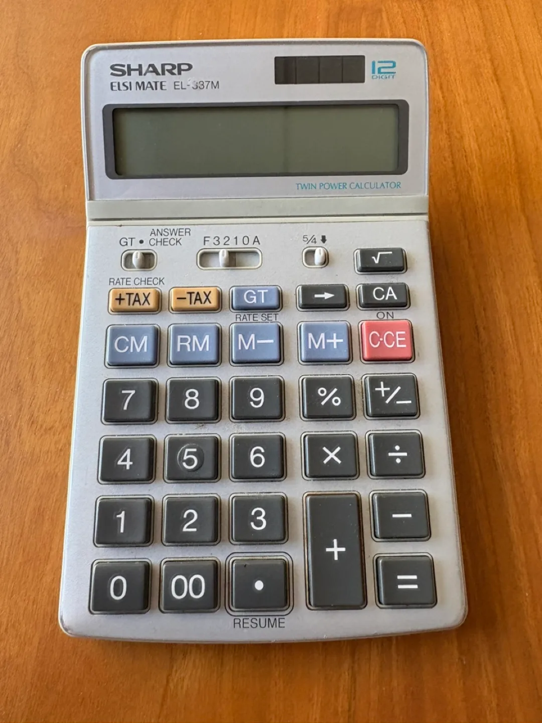 Sharp ELSI MATE EL-337M Calculator thumbnail
