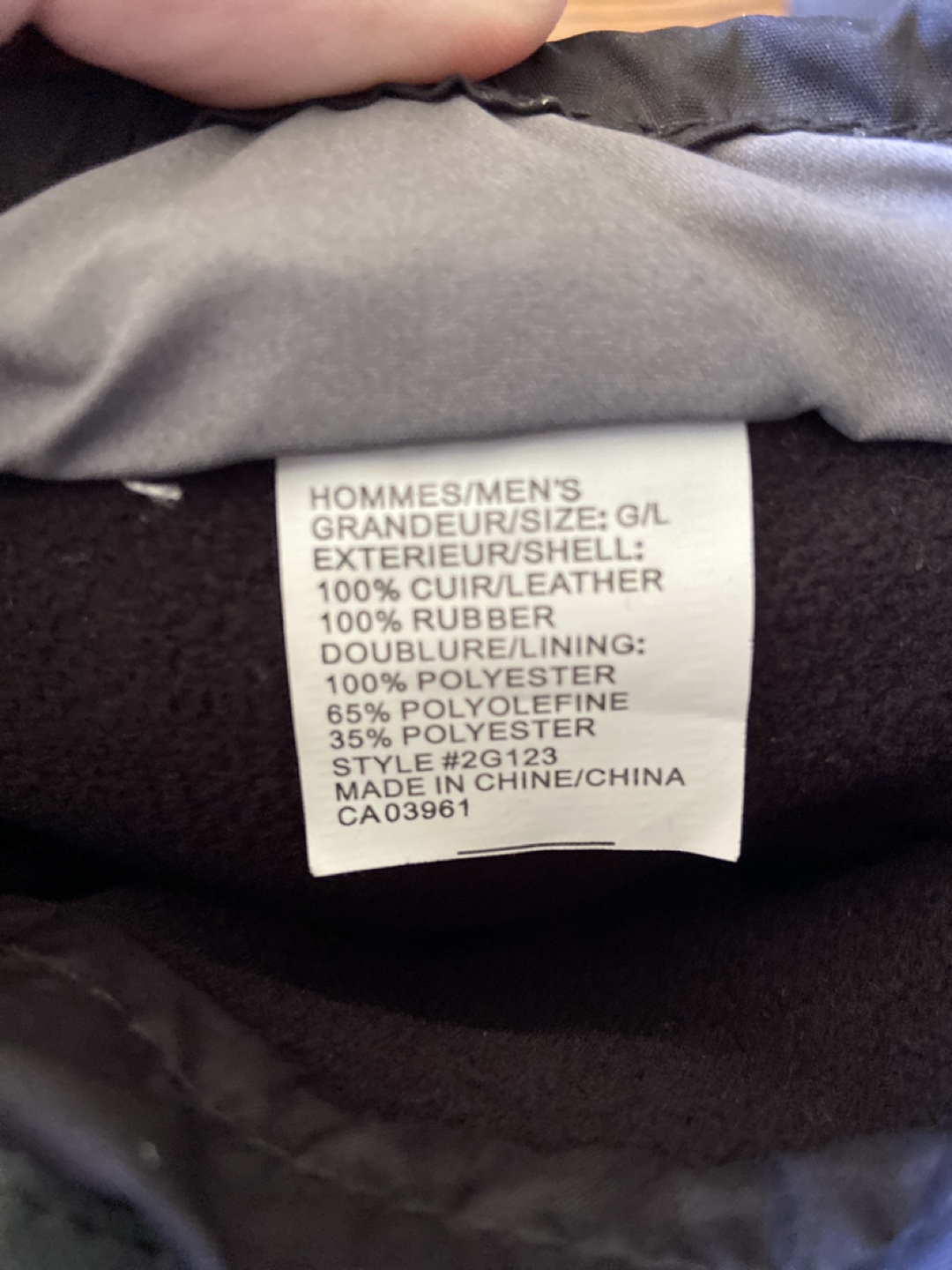 Dakota Men's Winter Gloves - Size L - photo 3