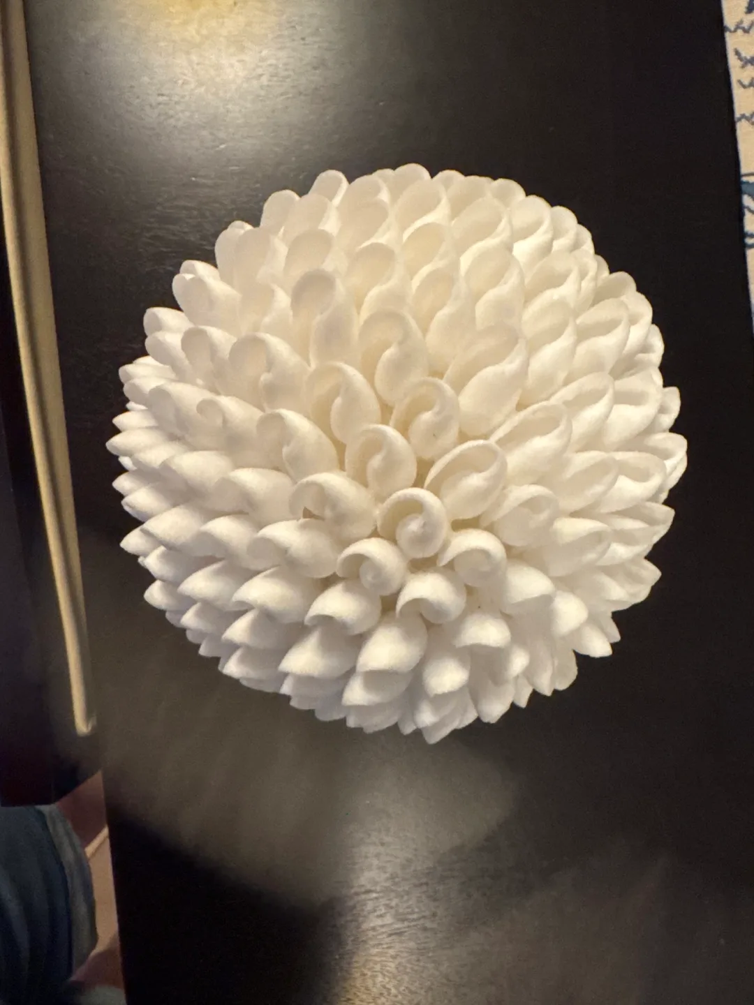 Decorative White Chrysanthemum Ball image indicator(2)