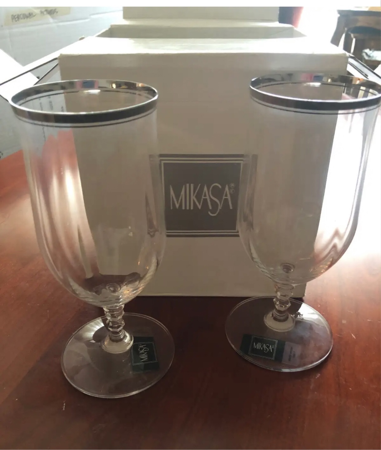 Mikasa Champagne Flutes - Set of 2