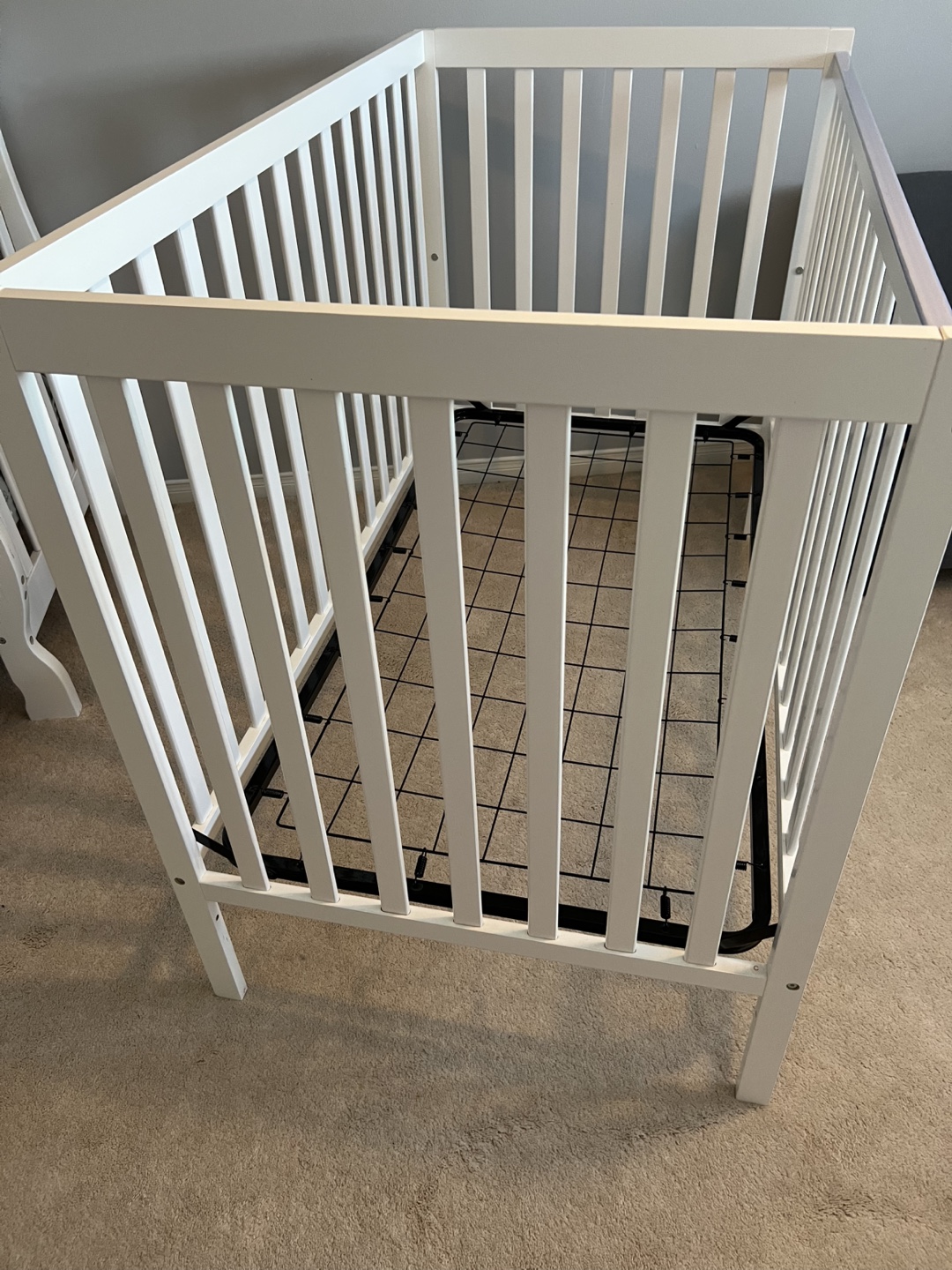 White Baby Crib - photo 3