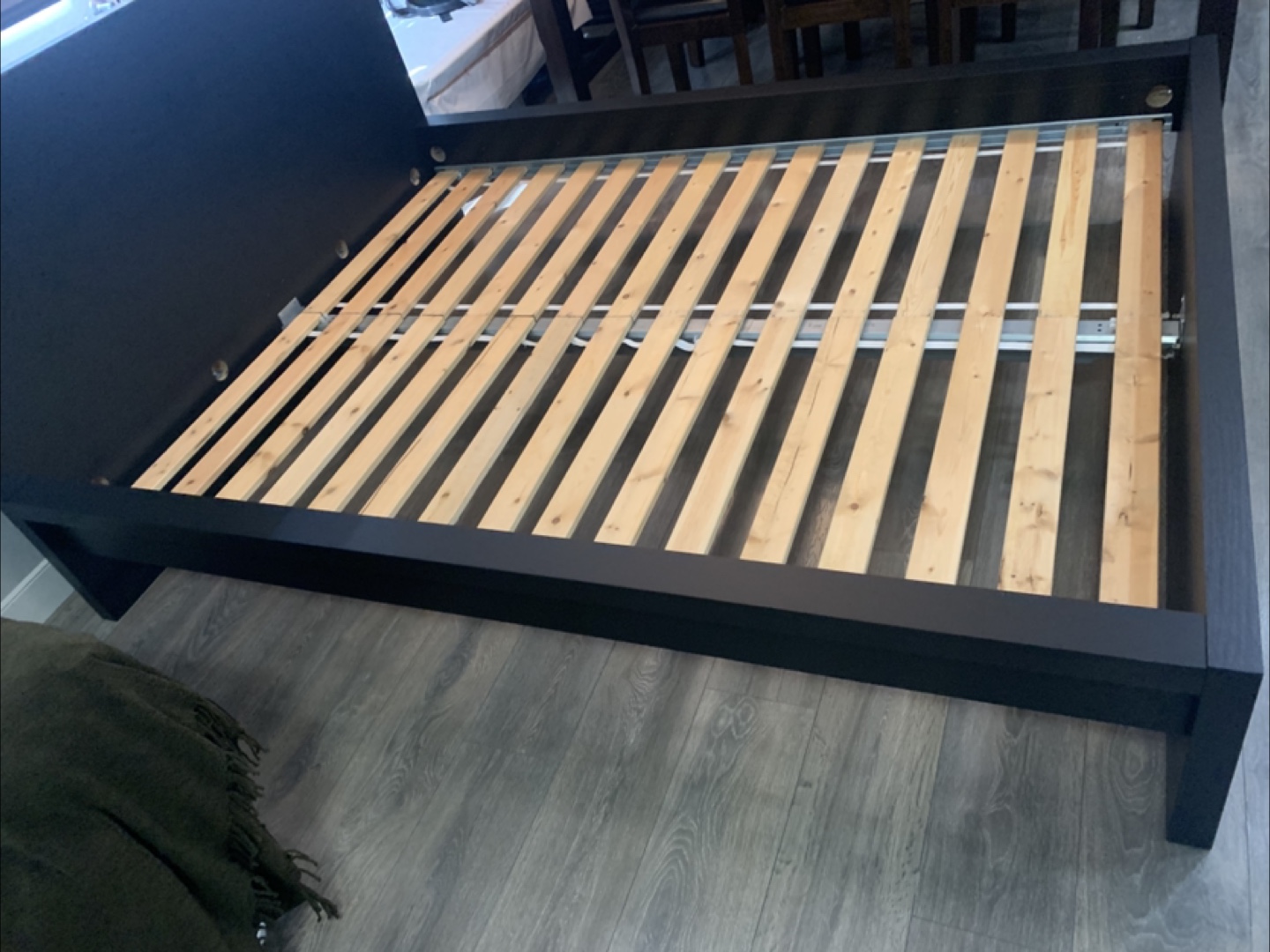 Black Bed Frame - queen size - photo 4