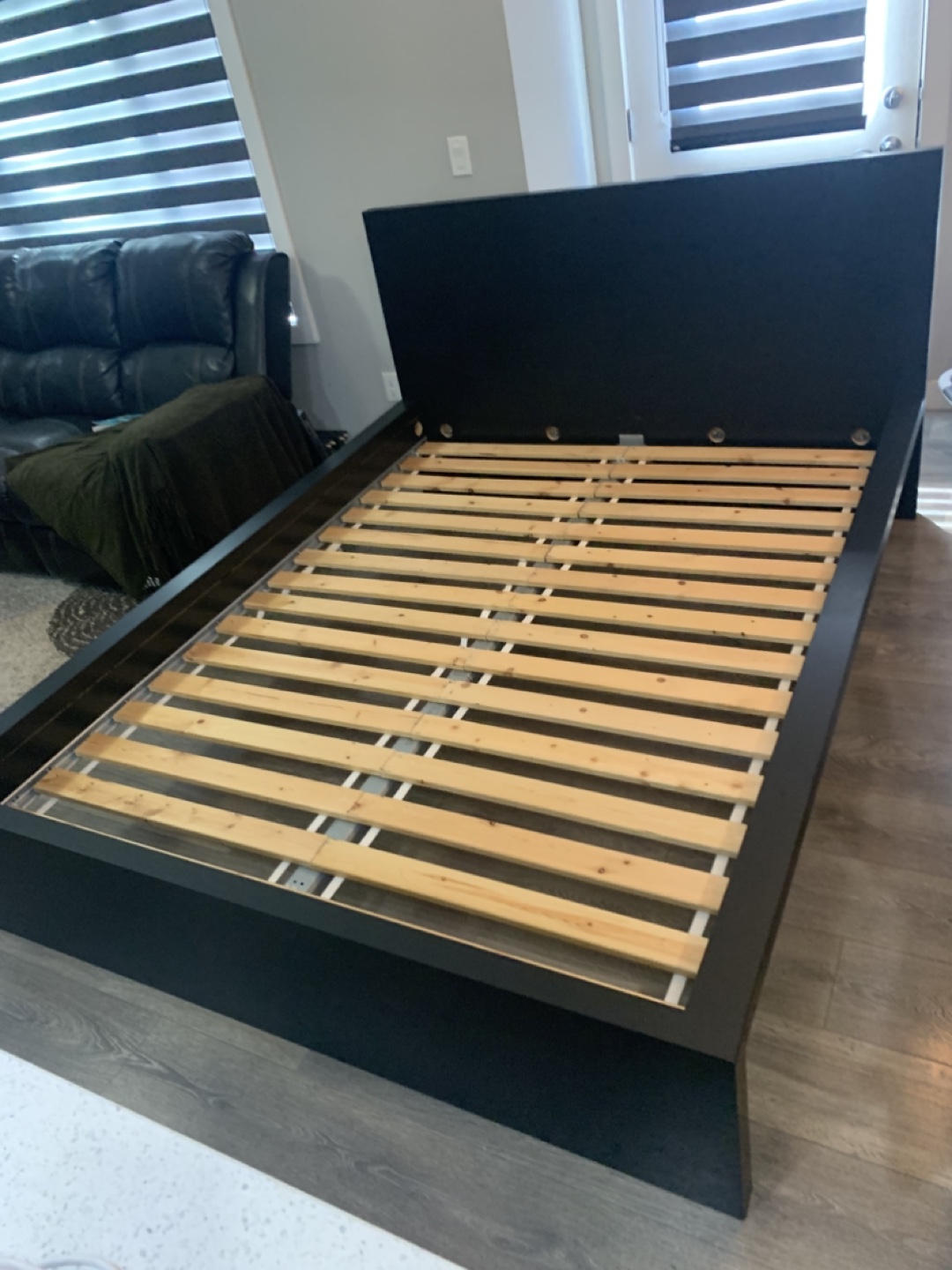 Black Bed Frame - queen size