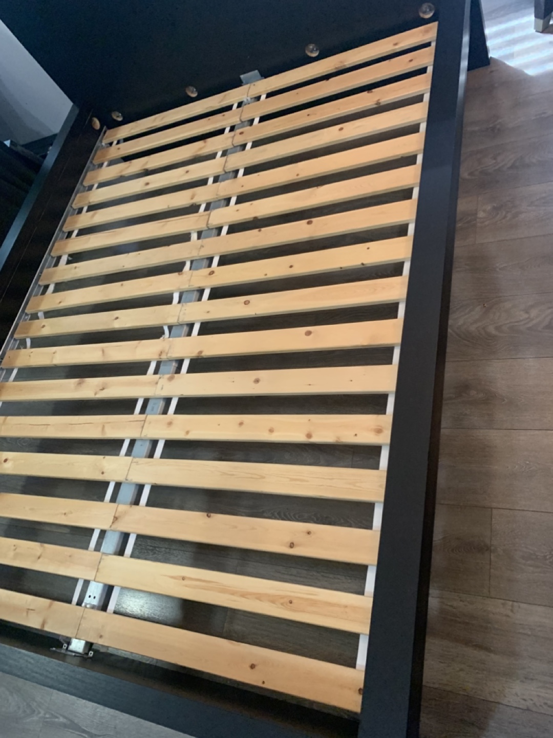 Black Bed Frame - queen size - photo 2
