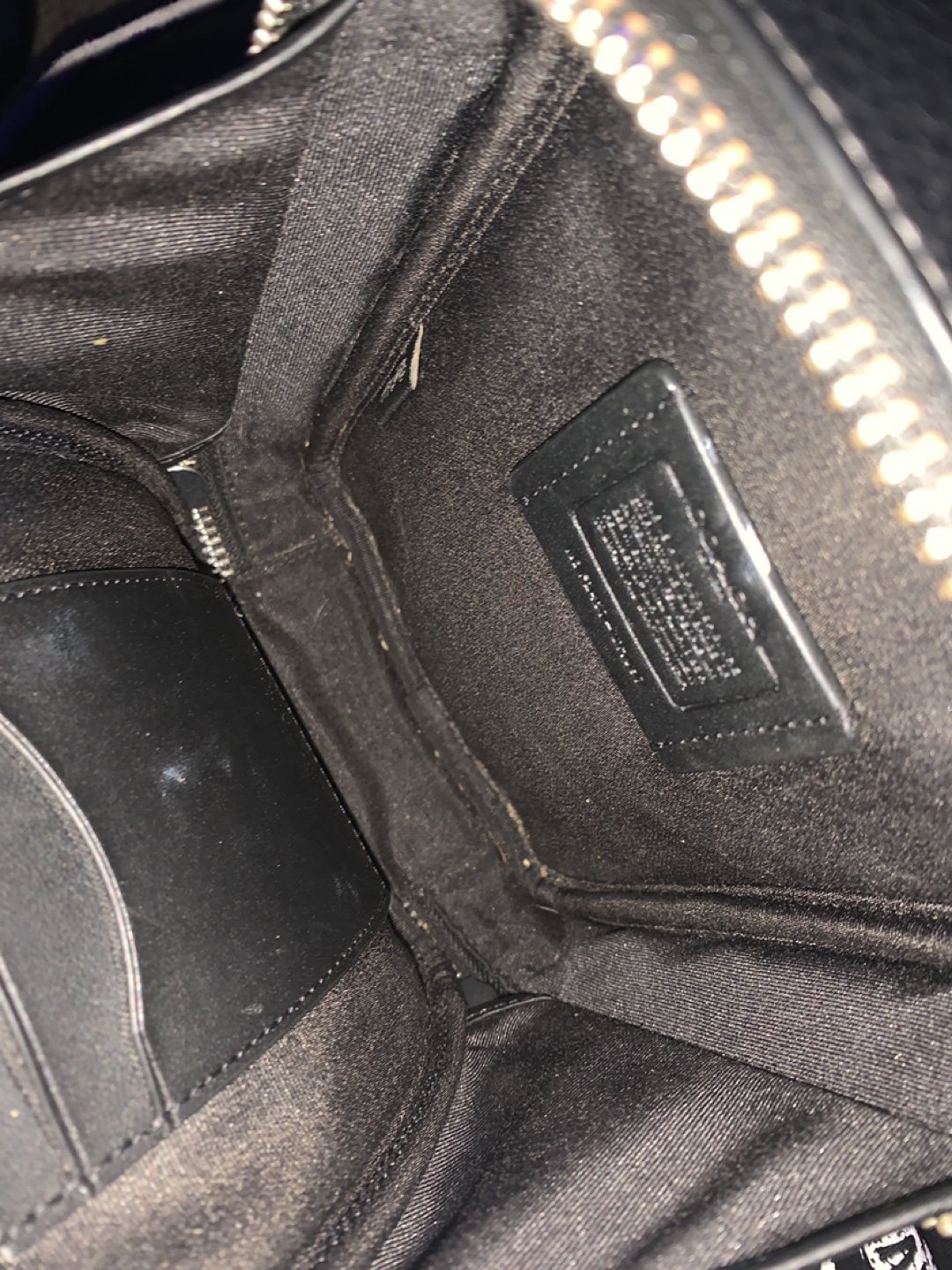 Barley used coach bag real - photo 3