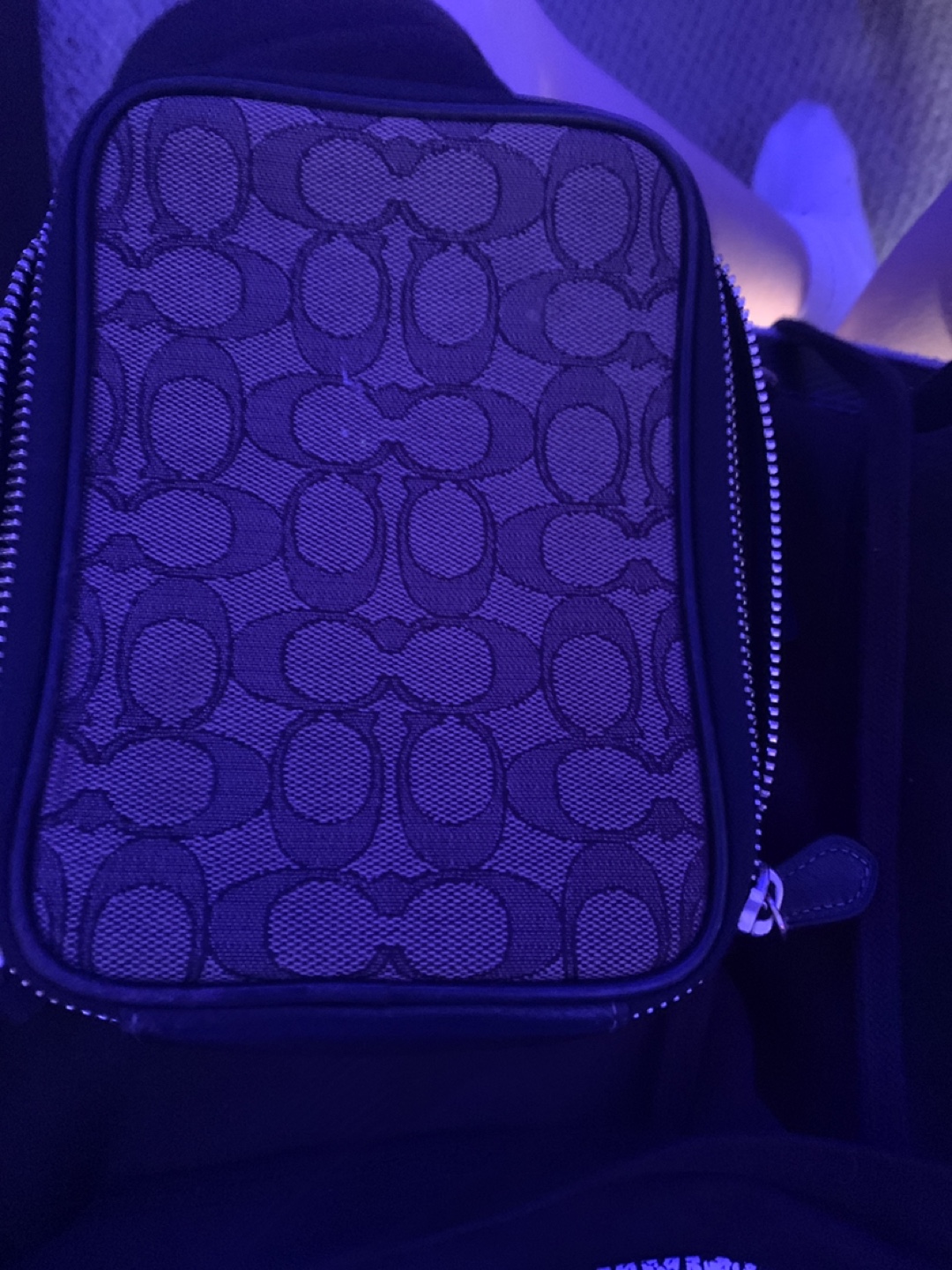 Barley used coach bag real