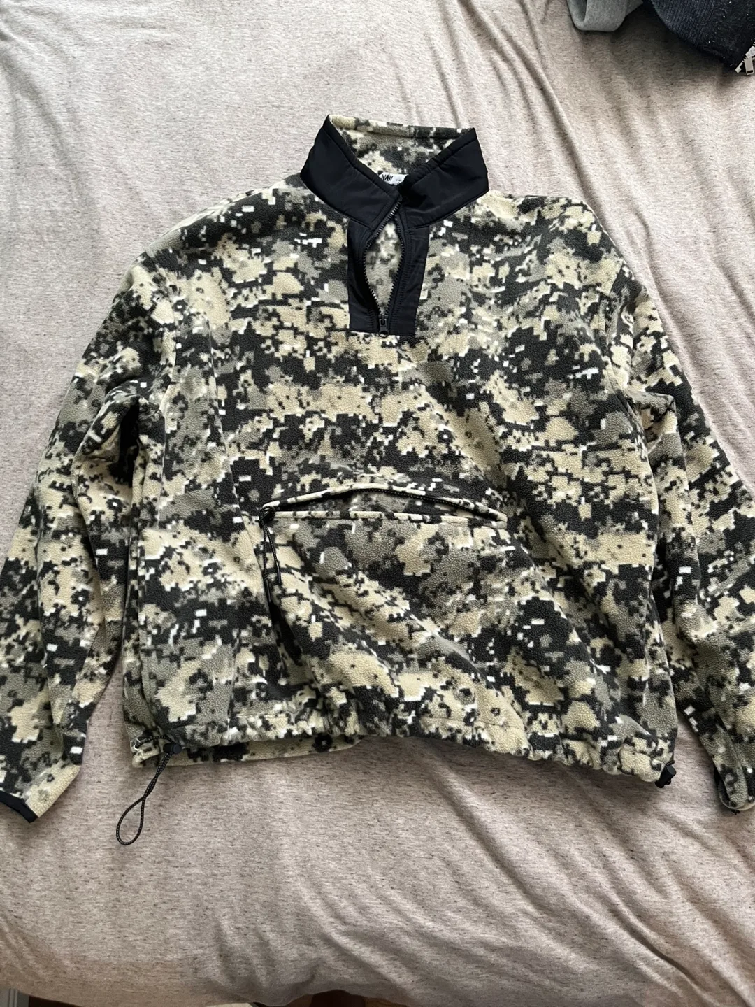 Zara Digital Camo Fleece Pullover thumbnail