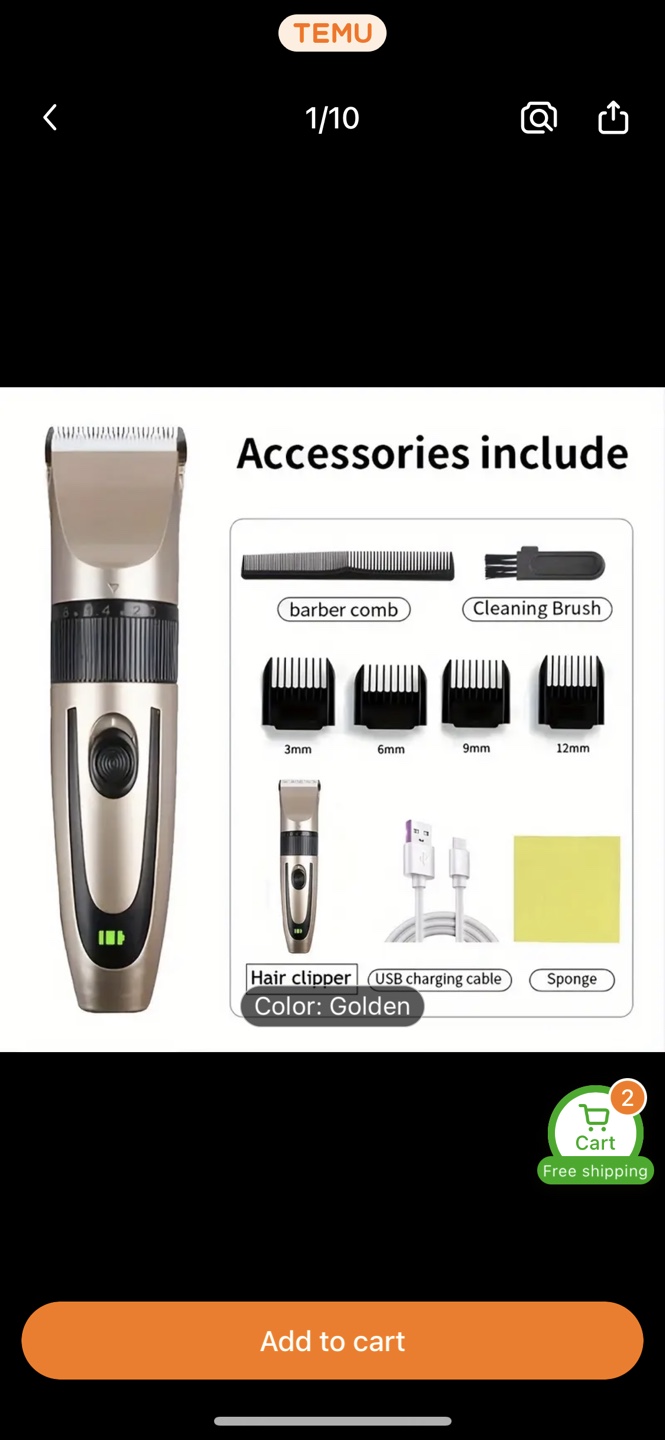 Hair clipper trimmer sets