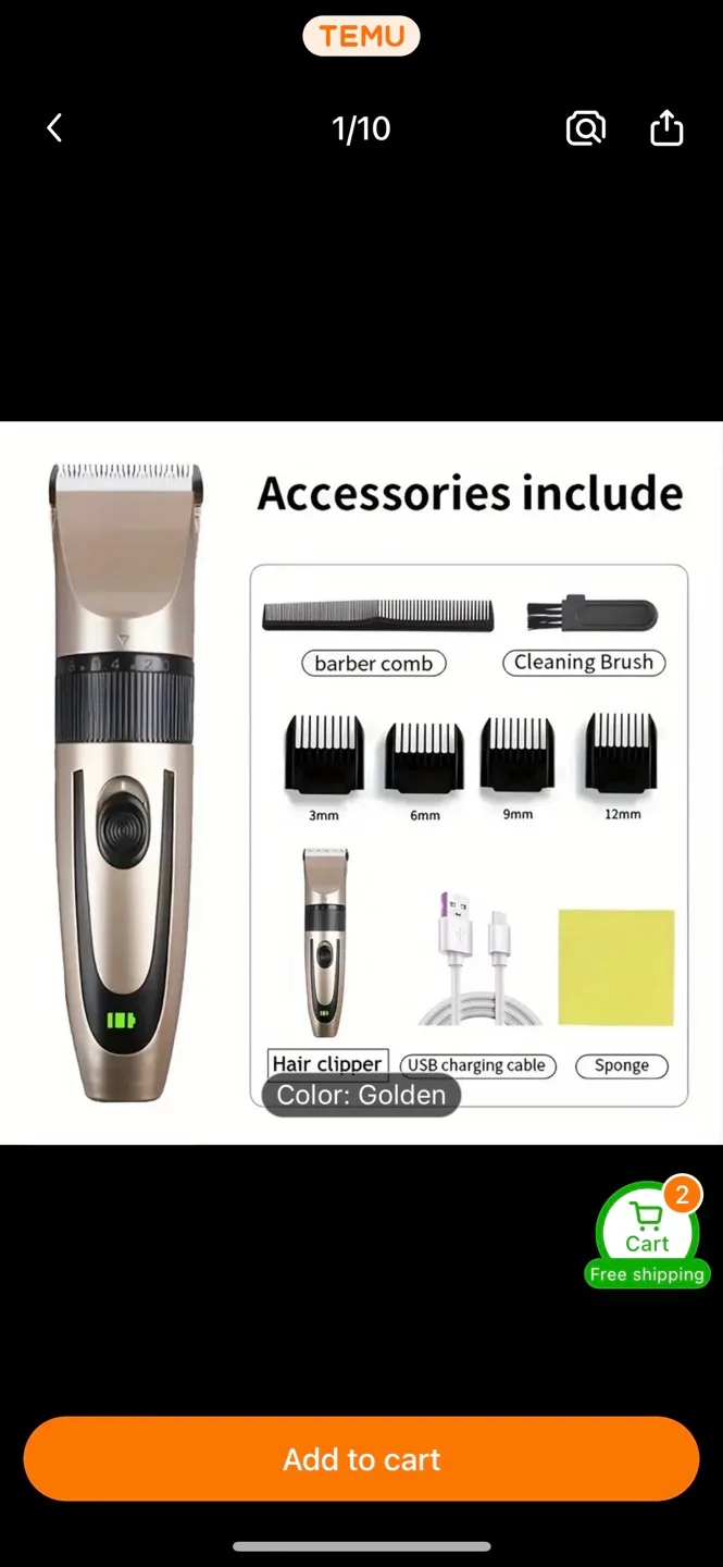 Hair clipper trimmer sets thumbnail