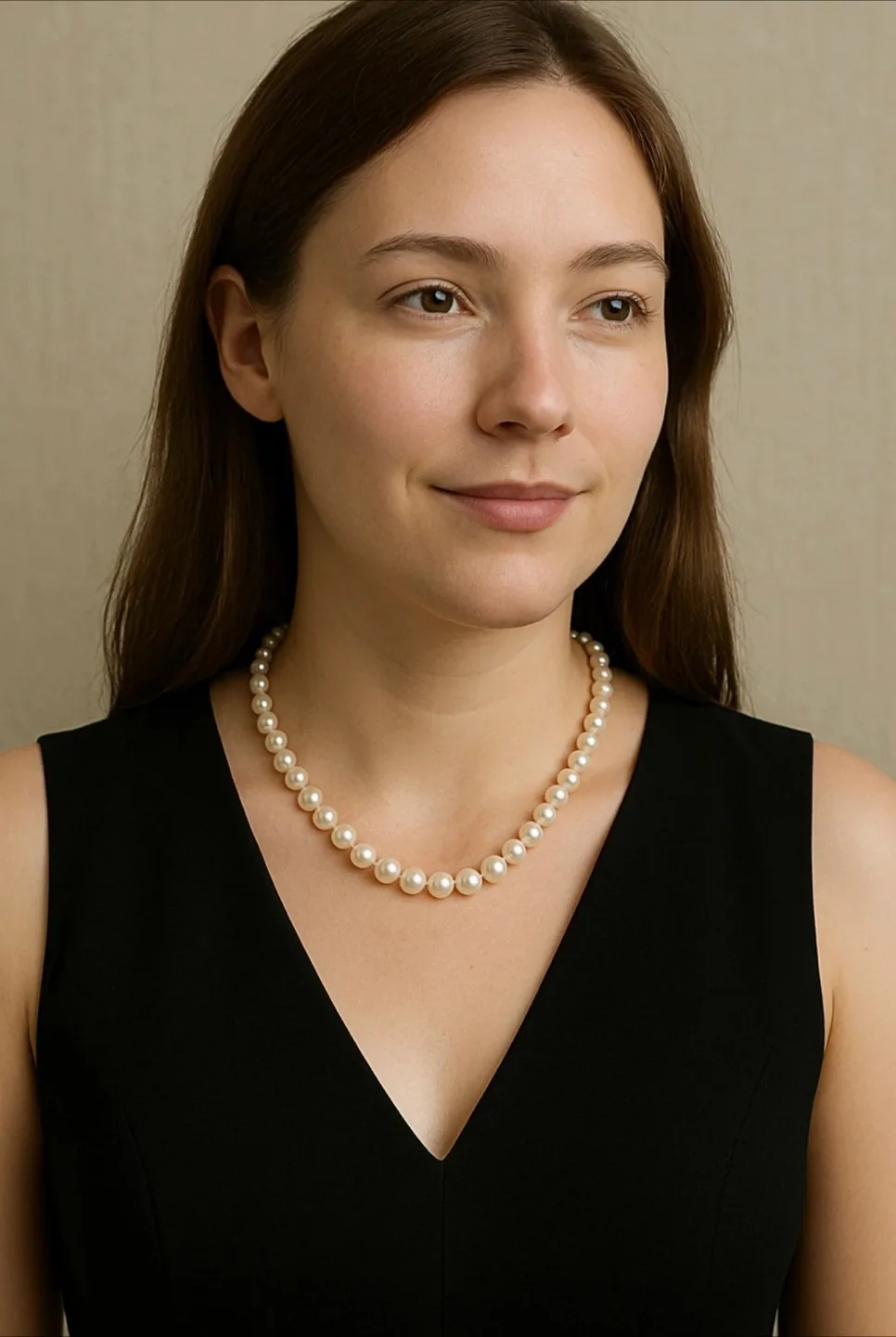 Vintage Japanese Akoya Cultured Saltwater Pearl Necklace thumbnail