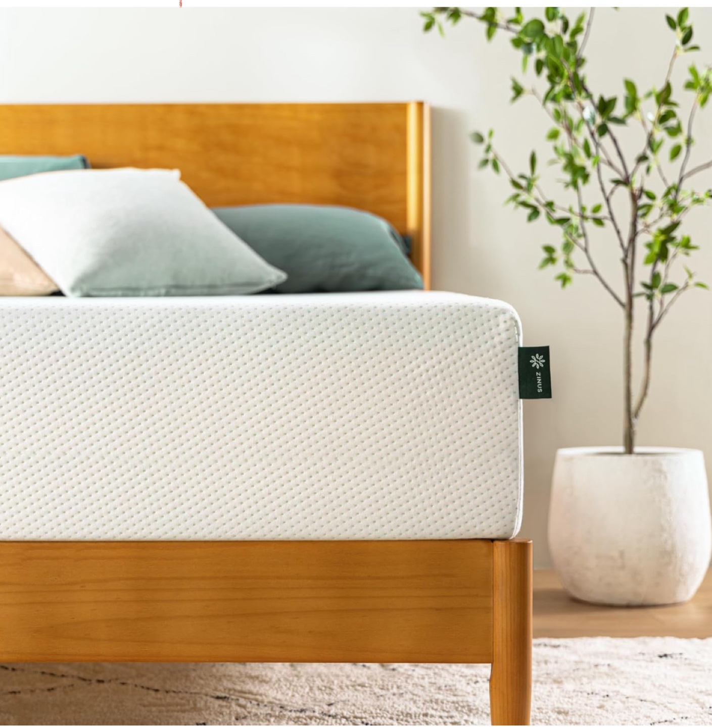 Zinus 10-Inch Green Tea Memory Foam Full Size Mattress (54x75) - photo 5
