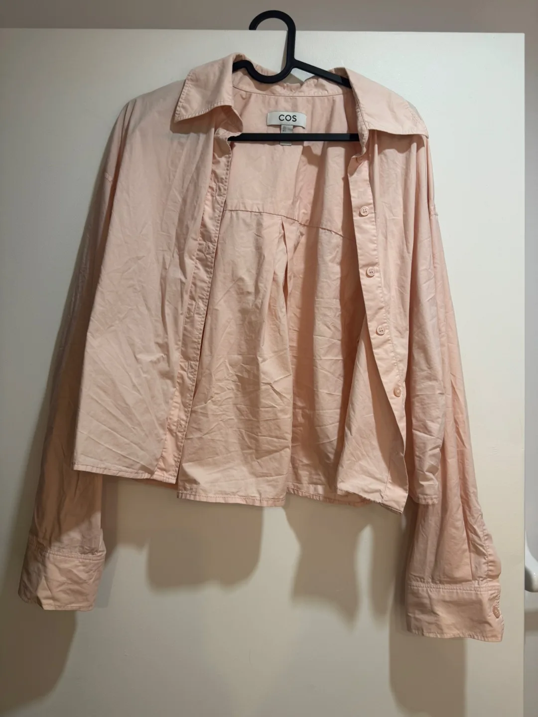 COS Light Pink Button-Down Shirt thumbnail