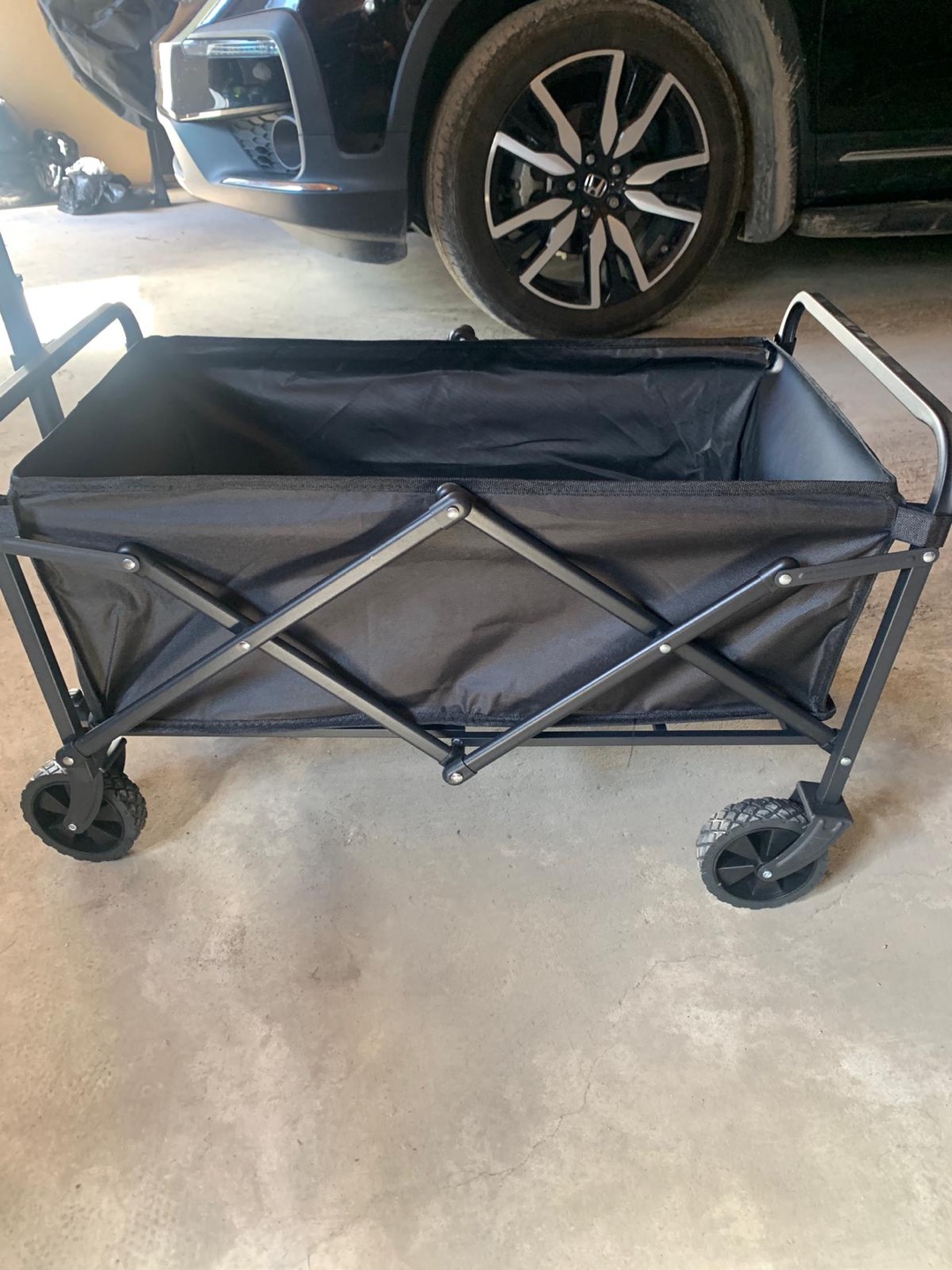 Black Folding Wagon