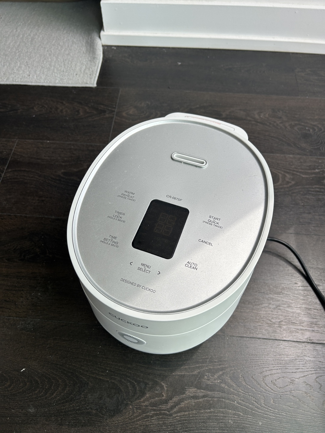 Cuckoo CR-0675F 6-Cup Micom Rice Cooker - $136 original