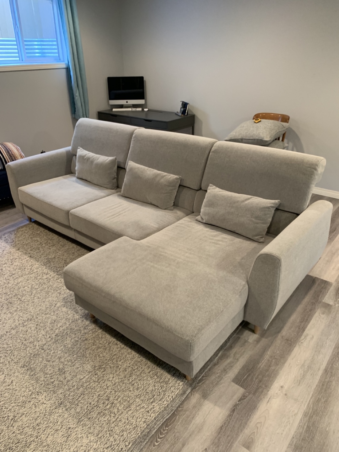IKEA Slatorp Sofa with Chaise