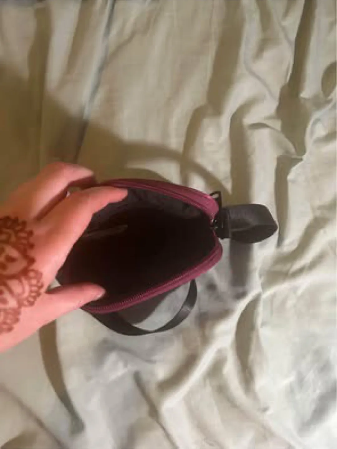 Sketchers Purple Crossbody Purse image indicator(2)