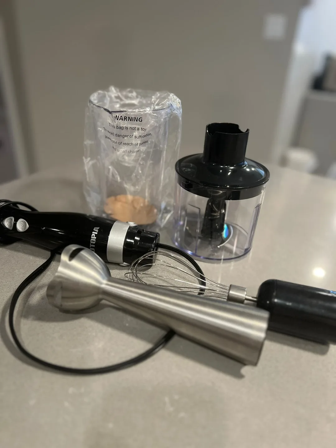 Utopia Kitchen Immersion Hand Blender thumbnail