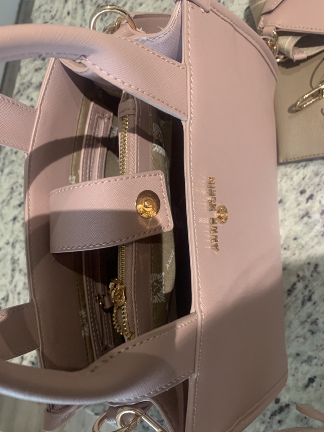 Anne Klein Pink Purse - photo 2