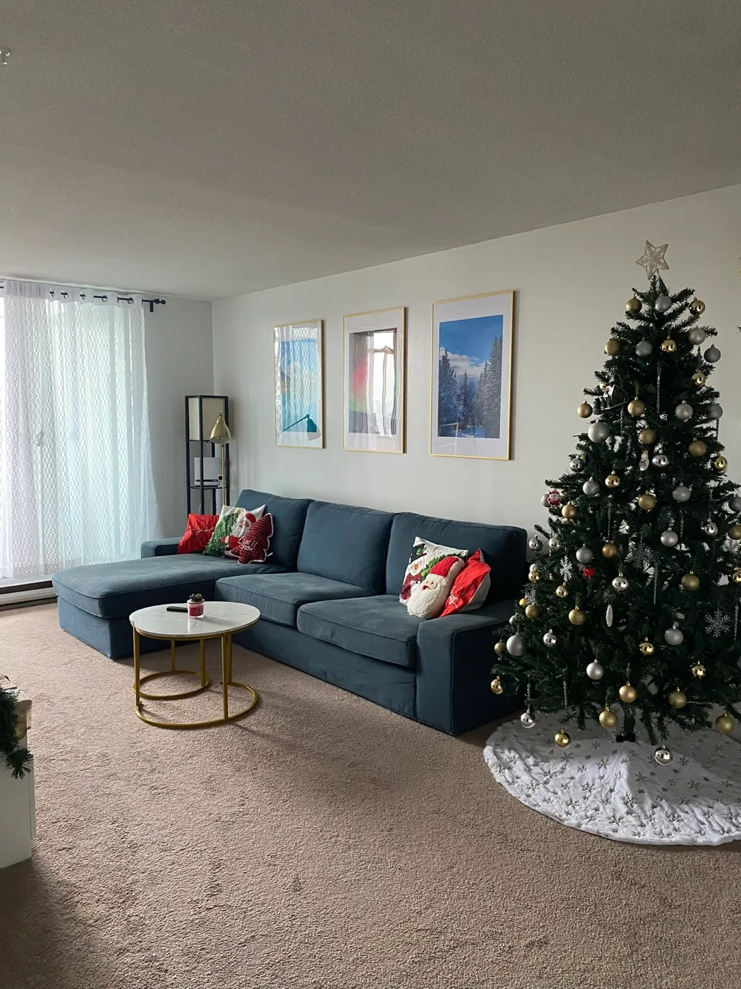 Blue Sectional Sofa - IKEA Kivik image indicator(2)