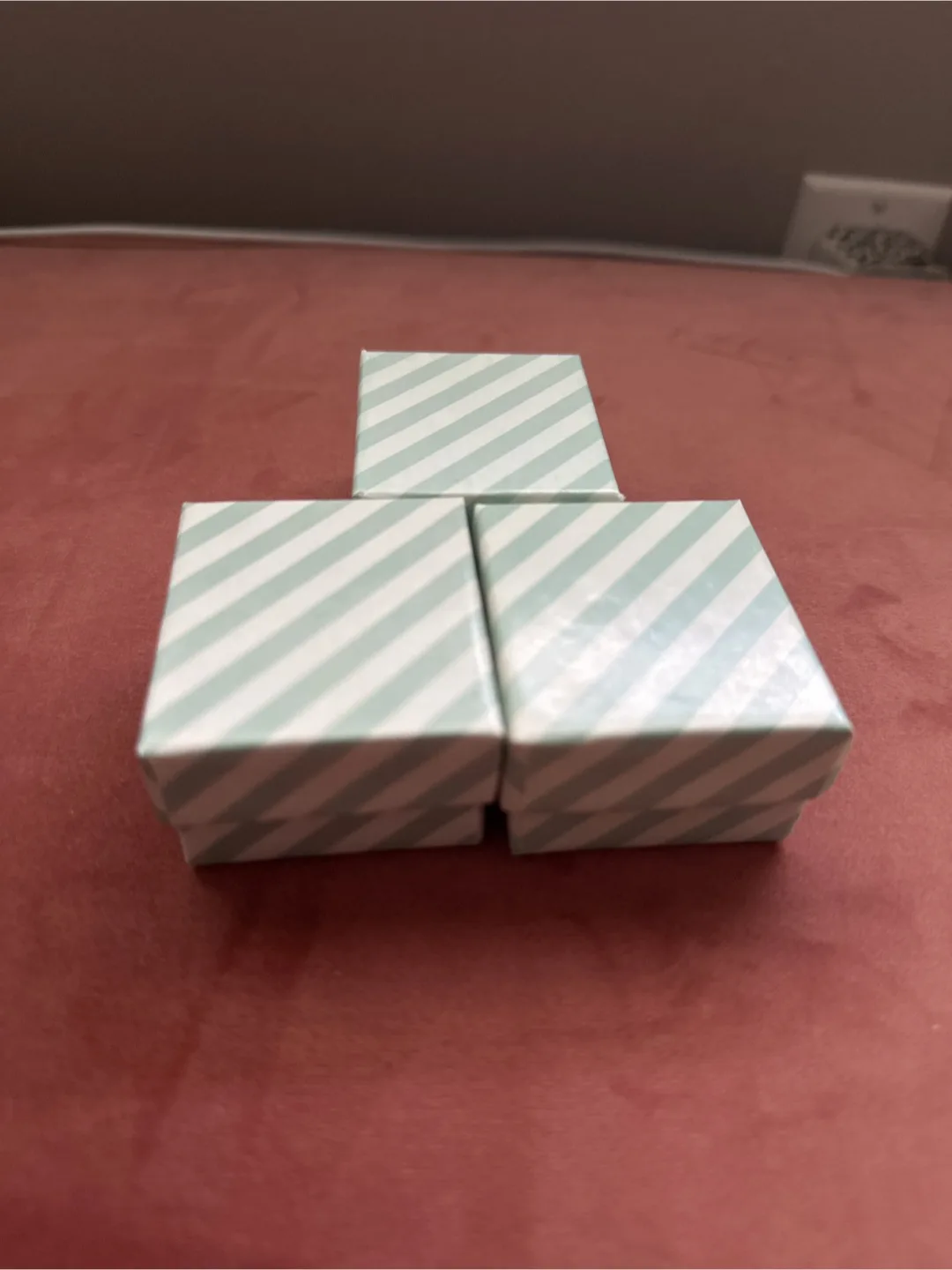 Lot 3 gift sets sterling  Silver Amethyst & SWAROVSKI image indicator(5)