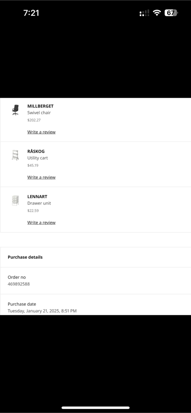 IKEA linnmon & adils, flintan, millberget - photo 3