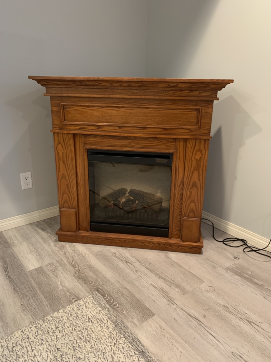 Electric Fireplace with Heater - photo 3
