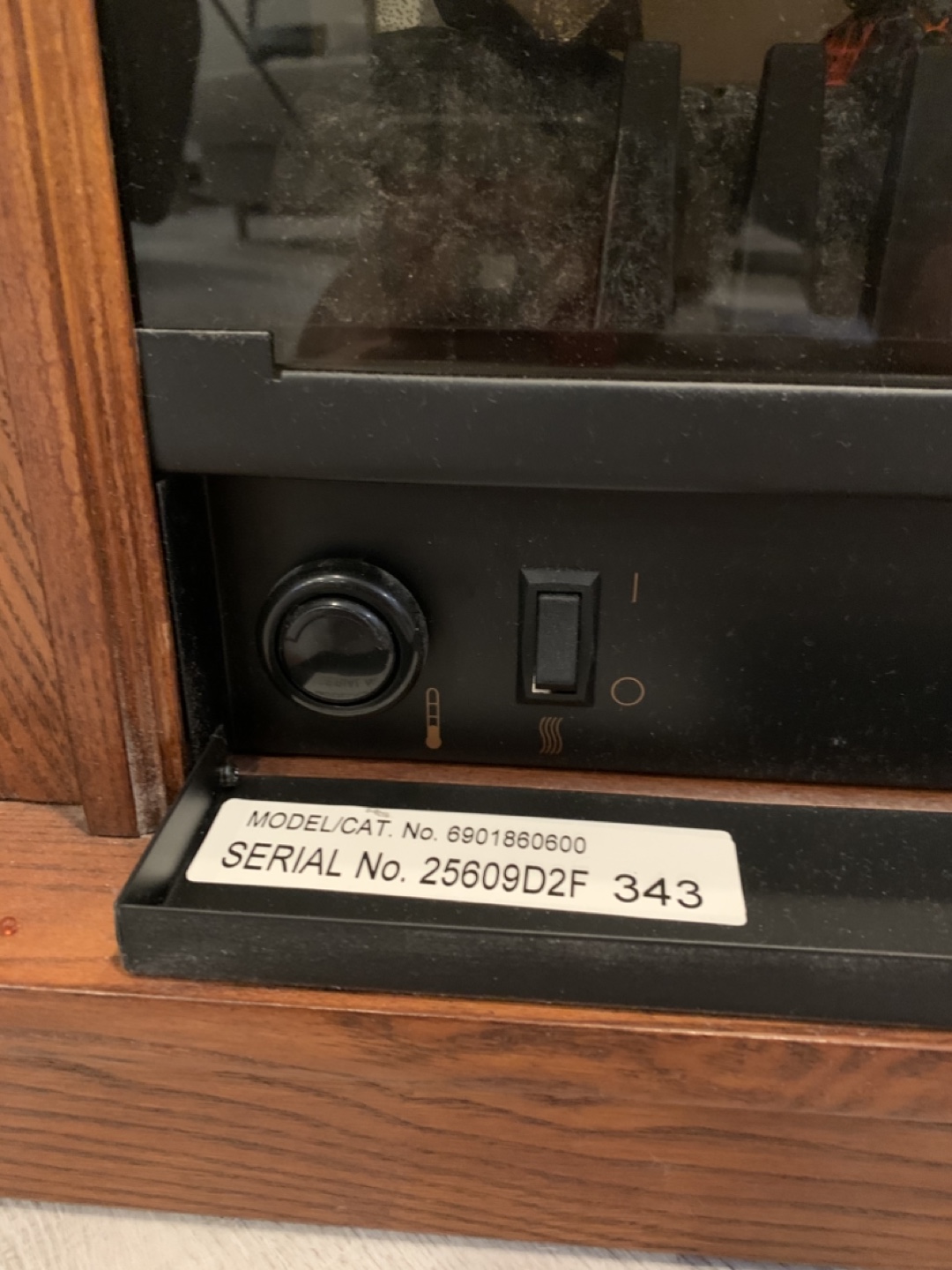 Electric Fireplace with Heater - photo 5