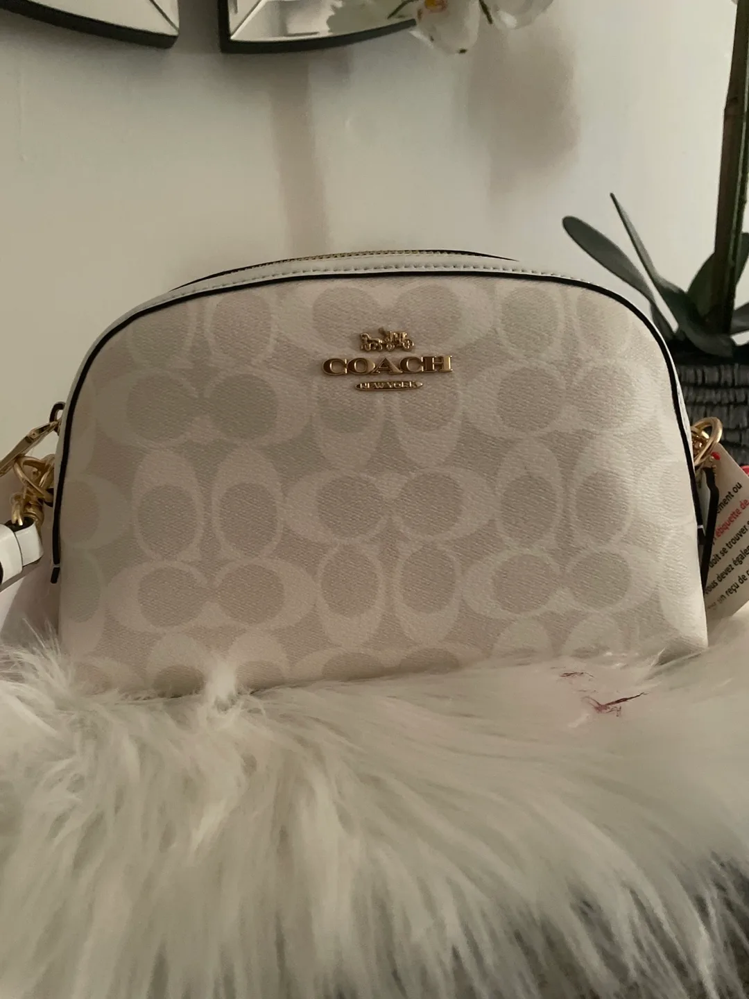 New Coach Dome Crossbody Bag in Signature Jacquard image indicator(4)