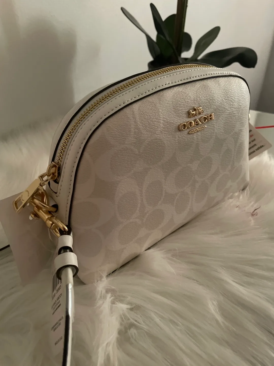 New Coach Dome Crossbody Bag in Signature Jacquard image indicator(3)