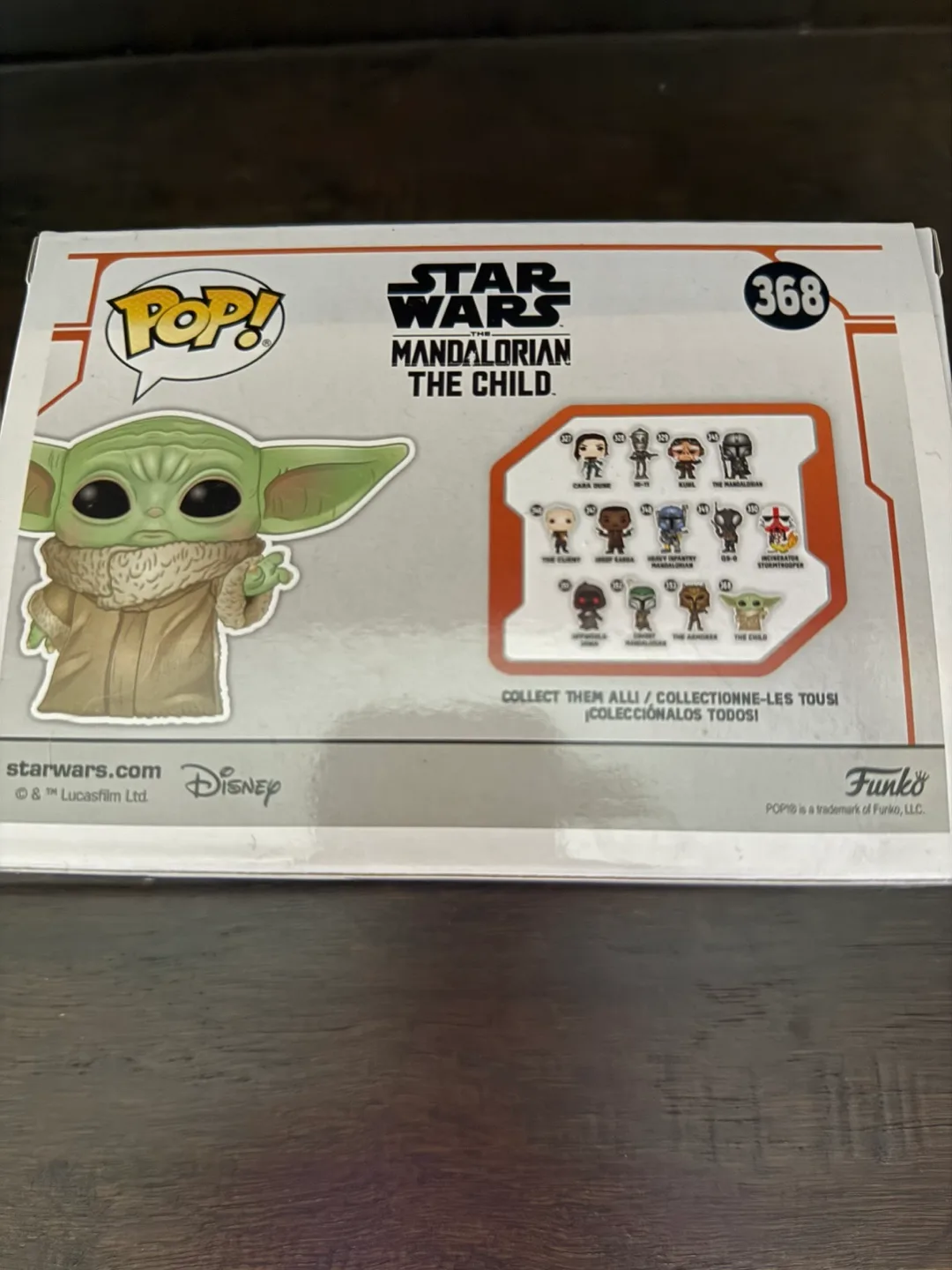 Funko Pop! Star Wars Mandalorian The Child #368 image indicator(5)