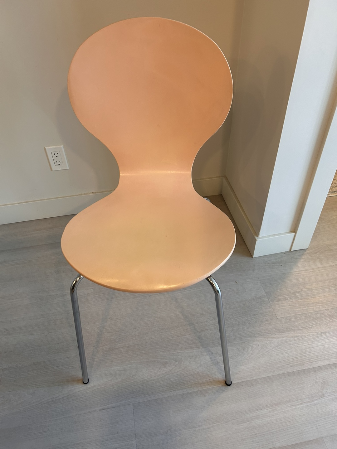 Peach Coloured Dining Chair - photo 2