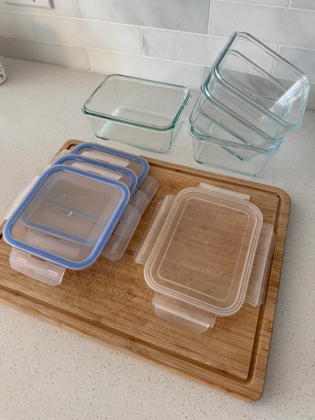 Glass Food Storage Containers with Lids thumbnail
