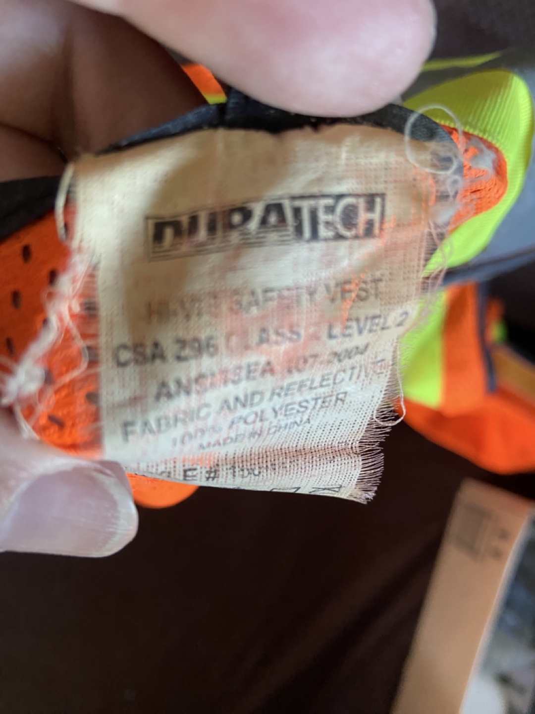 DuraTech Hi-Vis Safety Vest - photo 3